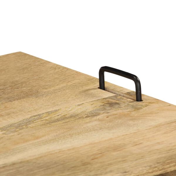 vidaXL mangopuidust telerialus 110 x 35 x 45 cm