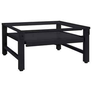 vidaXL Pesumasina pedestal Must 62 x 60,5 x 32,5 cm Teras