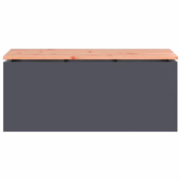 vidaXL Aiapink Antratsiit 100 x 40 x 43 cm Teras