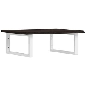 vidaXL seinale kinnitatav valamuriiul, teras ja tammepuit