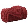 vidaXL Pleedi pleed Bordeaux punane 150 x 130 cm Fliis