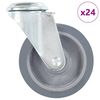 vidaXL poldiaukudega p&ouml;&ouml;rlevad rattad, 24 tk, 100 mm