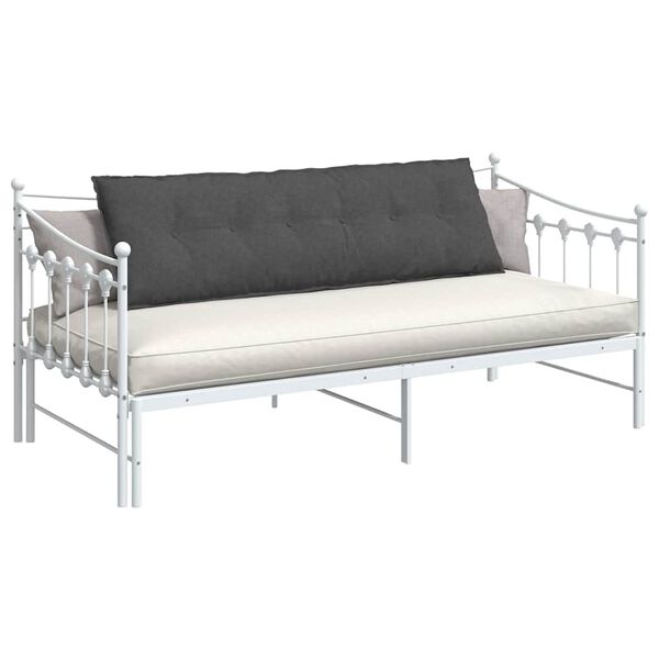 vidaXL Seljatugi padi Tumehall 160 x 50 cm Korter kangas