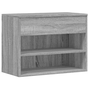 vidaXL jalatsipink, hall Sonoma tamm, 60 x 30 x 45 cm, tehispuit