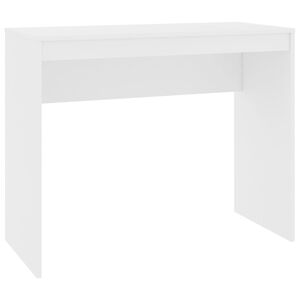 vidaXL kirjutuslaud, valge, 90 x 40 x 72 cm, tehispuit