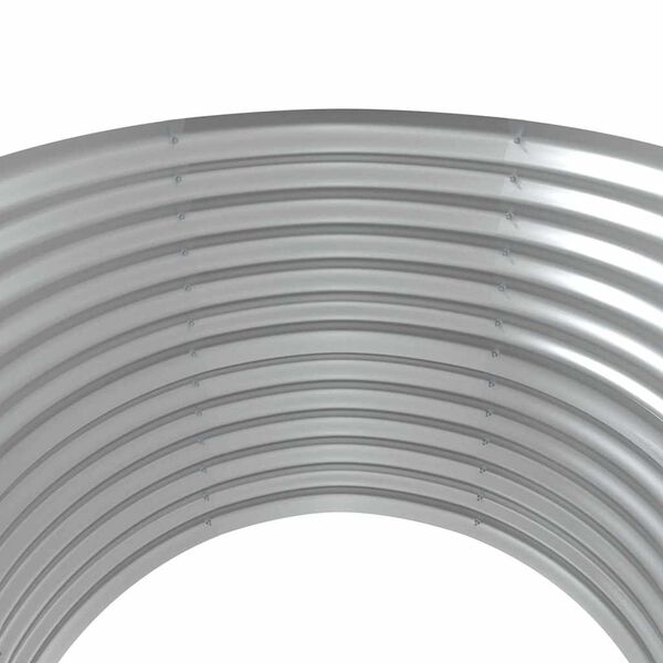 vidaXL aia taimelava, galvaniseeritud teras, 100x100x68 cm, h&otilde;bedane