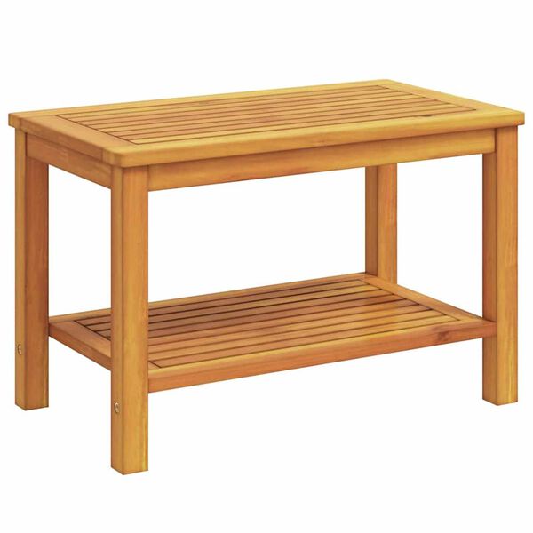 vidaXL Kohvilaud Pruun 70 x 40 x 45 cm tugev akaatsiapuit