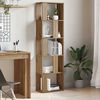 vidaXL raamatukapp Artisan Oak 45x24x159 cm Engineered Wood