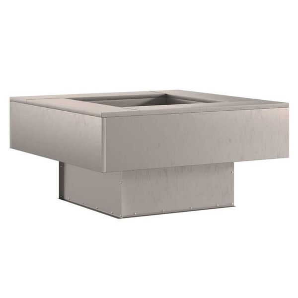 vidaXL Lõkkekoht Pruun 80 x 80 x 40 cm Teras