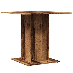 vidaXL s&ouml;&ouml;gilaud Vana puit 80x80x75 cm Engineered Wood