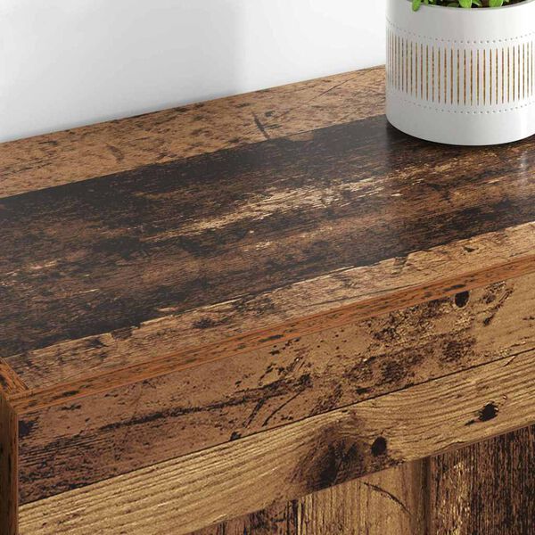 vidaXL Seinale kinnitatav kapp 2 pcs Vana puit 69,5 x 34 x 90 cm