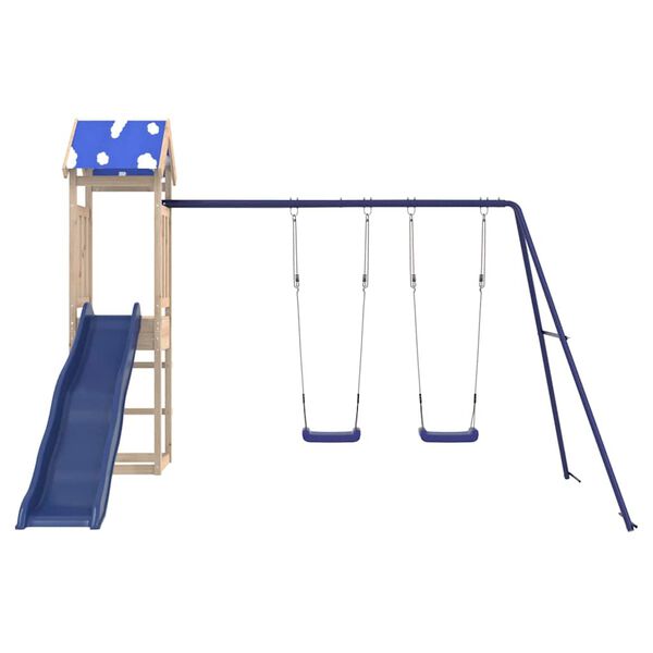 vidaXL õue mänguväljak, männipuit