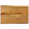 vidaXL lauaplaat, 60 x 40 x 3,8 cm, naturaalsete servadega, mangopuit