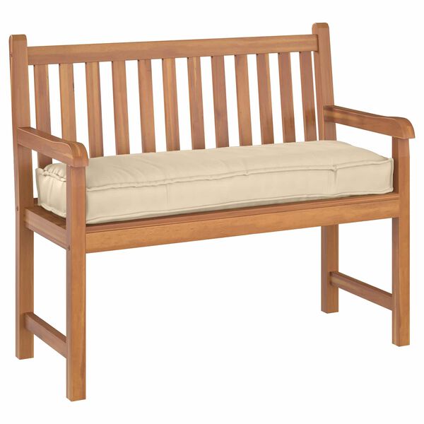 vidaXL Kaubaaluse pingipadi Beež 120 x 40 x 8 cm Oxfordi kangas