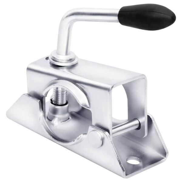 vidaXL haagise tugiratta klambrid 2 tk, 13,5 x 6,5 x 14 cm, teras