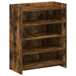 vidaXL Kinga kapp Suitsutatud tamm 73,5 x 36 x 92 cm Tehispuit