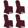 vidaXL venivad toolikatted 4 tk bordoopunane