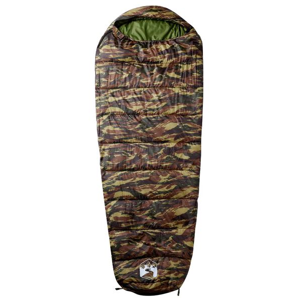 vidaXL muumia stiilis t&auml;iskasvanute magamiskott matkamiseks, 3 hooaega