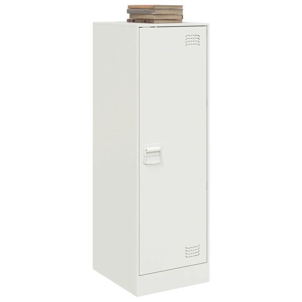 vidaXL puhvetkapp, valge, 34,5x39x107 cm, teras