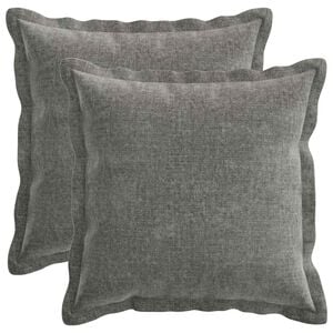vidaXL Diivanipadi 2 pcs HOUTEN Tumehall 50 x 50 cm &Scaron;en&uuml;&uuml;lfabric