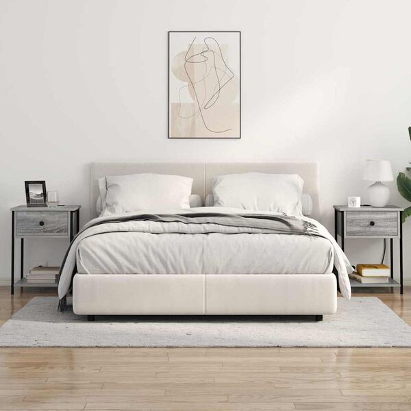 vidaXL &Ouml;&ouml;lambi kapp sahtliga Hall Sonoma 42 x 41 x 56 cm Tehispuit