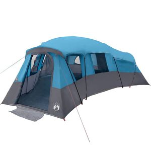 vidaXL Peretelk katusega ladustamisega Sinine 762 x 655 x 218 cm taft