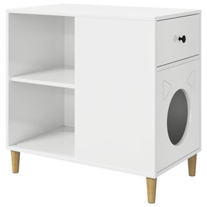 vidaXL Kassi Maja Klakksvalge 72 x 42.5 x 70 cm Tehispuit