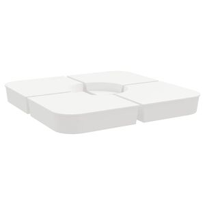 vidaXL 4-osaline p&auml;ikesevarju aluse komplekt Cross Stand