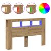 vidaXL LED-peats, Artisan Oak 160x18,5x103,5 cm insenerpuit