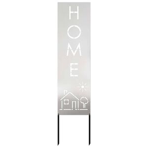 vidaXL Aia privaatsuse kate H&otilde;bedane 32 x 140 cm Roostevaba teras