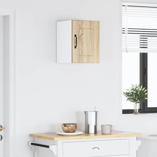 vidaXL K&ouml;&ouml;gikapp Lucca Sonoma tamm 30 x 31 x 40 cm Tehispuit