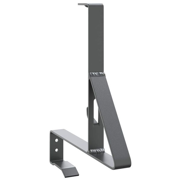 vidaXL Lumi kaitse tugi 2 pcs Antratsiit 29,5 x 3 x 34,5 cm Teras