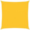 vidaXL p&auml;ikesepuri 160 g/m&sup2; kollane 3,6 x 3,6 m HDPE