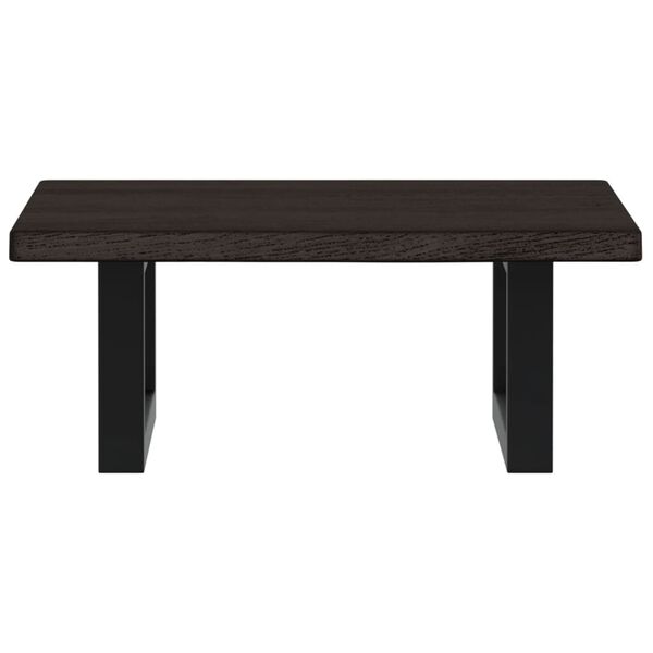 vidaXL seinale kinnitatav valamuriiul, teras ja tammepuit