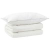 vidaXL Tekk ja padjakomplekt 2 pcs 135x200 cm 4 aastaaega 220 GSM Vill