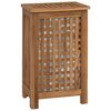 vidaXL Pesu korv Naturaalne 35 x 25 x 60 cm Tugev teakpuit