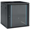 vidaXL 12U seinale paigaldatav v&otilde;rgukapp 19" IP20 600 x 600 x 640 mm