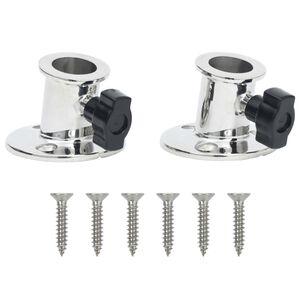 vidaXL paadi reelinguposti kinnitus 2 tk 26 mm torule roostevaba teras