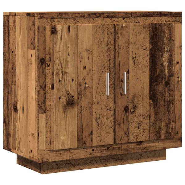 vidaXL puhvetkapp Old Wood 80x40x75 cm Engineered Wood