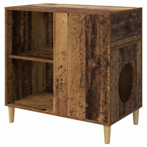 vidaXL Kassi Maja Vana puit 72 x 42.5 x 70 cm Tehispuit