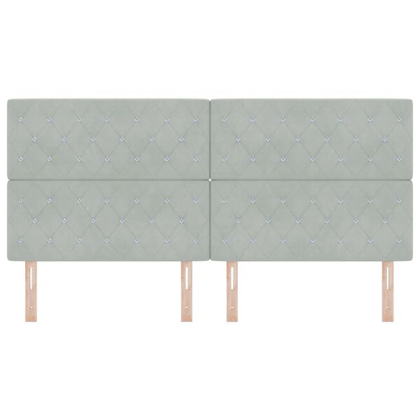 vidaXL Peats peaga Helehall 200 cm Kunstnahk