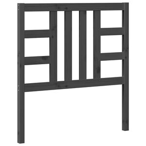 vidaXL voodipeats, hall, 96 x 4 x 100 cm, m&auml;nnipuit