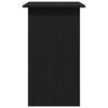 vidaXL kirjutuslaud, must tamm, 80 x 45 x 74 cm, tehispuit
