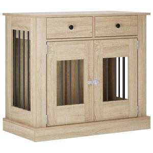 vidaXL Koera puuri m&ouml;&ouml;bel Sonoma tamm 90 x 47,5 x 80 cm Tehispuit