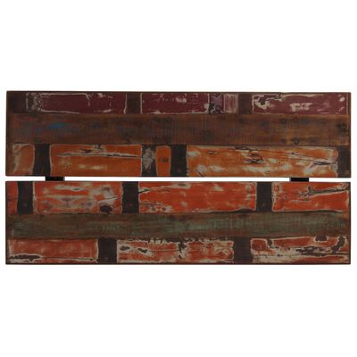 vidaXL baarilaud, taastatud puit, mitmevärviline, 150 x 70 x 107 cm