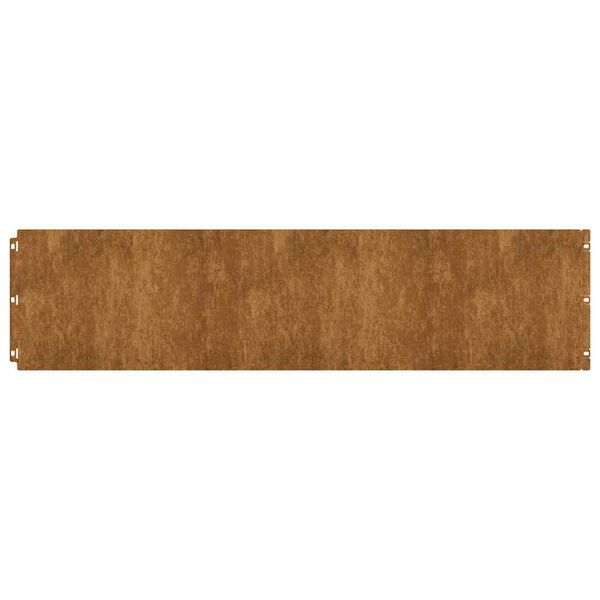 vidaXL muru&auml;&auml;red 20 tk 25x103 cm painduv ilmastikukindel teras