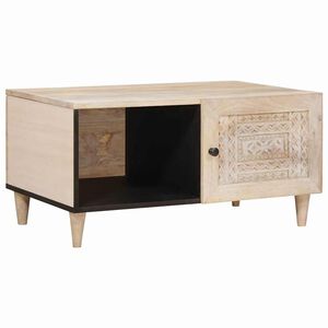 vidaXL Kohvilaud Valge 100 x 54 x 40 cm Tehispuit