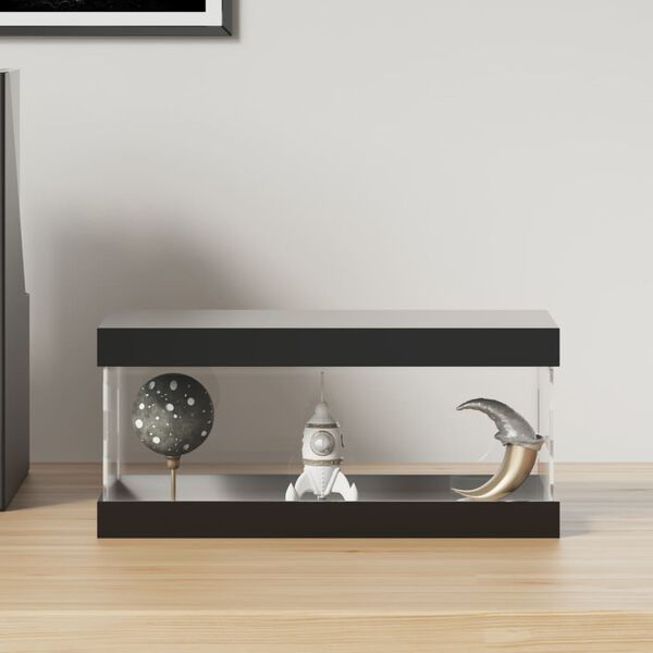 vidaXL vitriinkast, l&auml;bipaistev, 24x12x11 cm, akr&uuml;&uuml;l