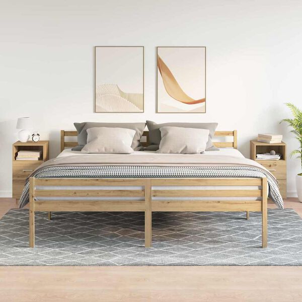 vidaXL &ouml;&ouml;kapid 2 tk, 2 sahtliga, k&auml;sit&ouml;&ouml;tamm, 36x36x68 cm