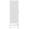 vidaXL Highboard Valge 36x39x123 cm Külmvaltsitud teras